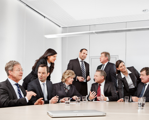 Business-Portraits vom Management Board der Commerzbank AG in Frankfurt am Main.