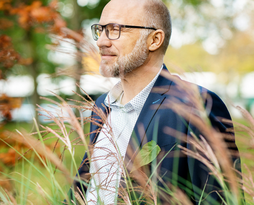 Portraits vom Nachhaltigkeitsexperten - Thomas Tillmann, TÜV-Rheinland - fotografiert in Köln.