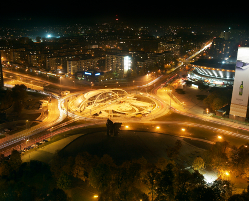 Fotos für den Geschäftsbericht der ThyssenKrupp AG in Europa.