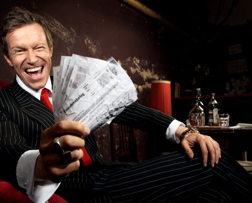 Portrait vom Geschäftsführer Dr. Antwerpes, für den Geschäftsbericht der DocCheck AG.