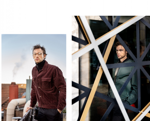 Portraits von Elias Straeter, fotografiert in Dortmund.